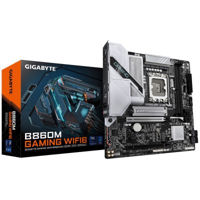 GIGABYTE B860M GAMING WIFI6 Mainboard LGA 1851 (Sockel V1) Micro-ATX