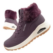 Skechers Uno Rugged Damen Isolierte Winterstiefel Lila