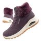 Skechers Uno Rugged Damen Isolierte Winterstiefel Lila