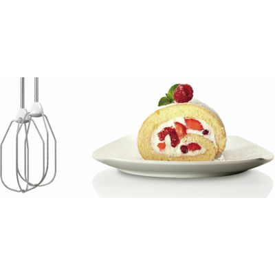 6. Bosch CleverMixx MFQ24200 Handmixer (400W; weiß)