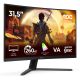 28. AOC G4 C32G42ZE Computermonitor 80 cm (31,5") 1920 x 1080 px Full HD LED Schwarz, Rot