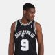 5. Mitchell & Ness San Antonio Spurs NBA Swingman-Trikot Spurs 2001 Tony Parker M SMJYLG19018-SASBLCK01TPA