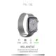 2. Puro Milanese Edelstahlarmband für Apple Watch 38 / 40 / 41 mm - Silber