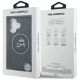 8. Karl Lagerfeld IML Glitter Karl & Choupette Heads Logo MagSafe Hülle für iPhone 16 - Schwarz