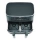 24. Ninja DZ400EU Doppelfritteuse 9,5 l, autonom, 2470 W, Heißluftfritteuse, Grau