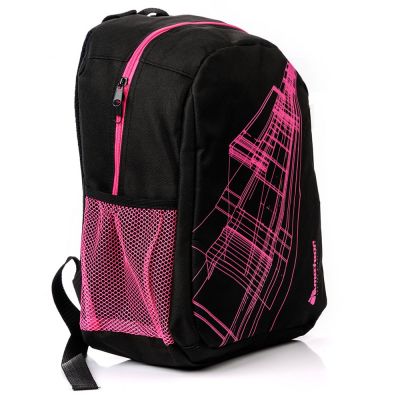 Meteor Hathor Rucksack in schwarz-rosa