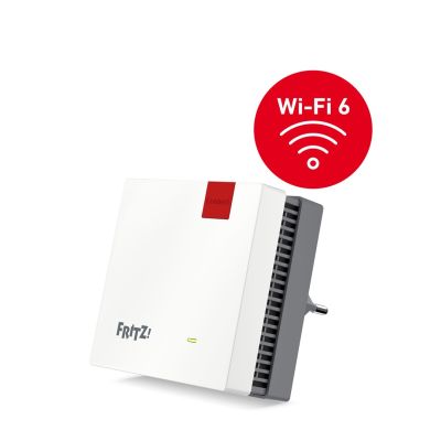 7. FRITZ!Repeater 1200 AX 3000 Mbit/s Kabelgebundenes LAN Wi-Fi Weiß 1 Stück.