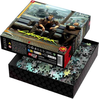 5. Good Loot Gaming Puzzle: Cyberpunk 2077 – Metro, 1000 Teile