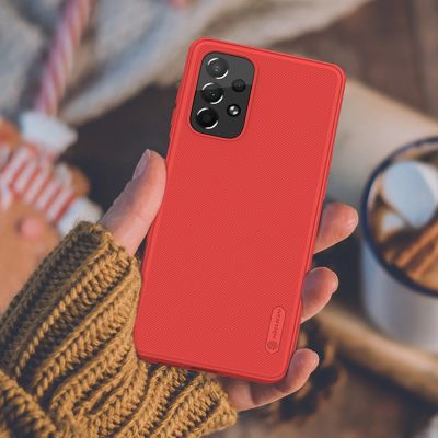 17. Nillkin Super Frosted Shield Pro robuste Schutzhülle für Samsung Galaxy A73 grün