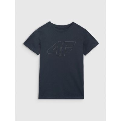 5. Normales bedrucktes Jungen-T-Shirt 4F 4FJRMM00TTSHM3255-31S