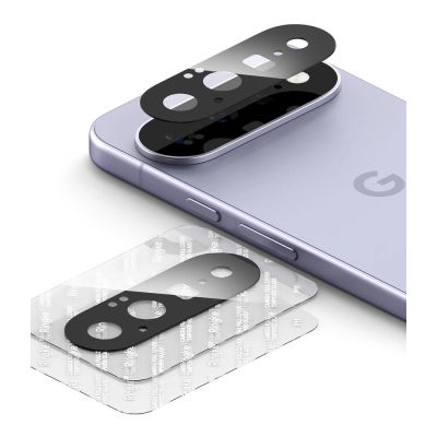 3. Ringke Kamera-Vollschutzhülle, 2er-Pack für Google Pixel 11 – Schwarz