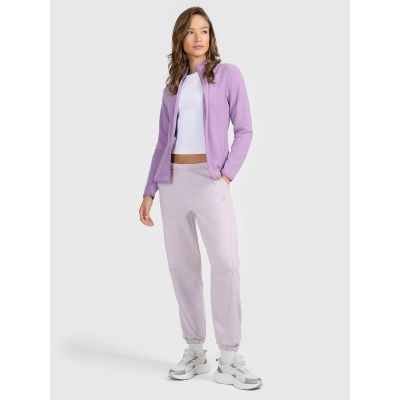 4. Damen-Slim-Fleecejacke mit Stehkragen 4F 4FRAW25TFLEF496-52S