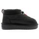 4. D.Franklin Damen Schneestiefel Winter Modische Isolierte Stiefeletten Schwarz