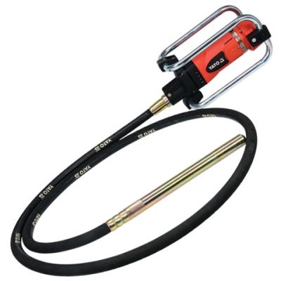 4. YATO Betonvibrator 2300W + Keule + Schlauch 4m