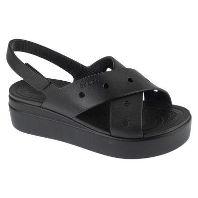 Crocs Brooklyn 4U Cross Strap Sandal W 212254-001 Schwarz 36/37