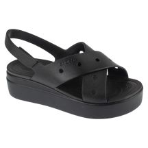 Crocs Brooklyn 4U Cross Strap Sandal W 212254-001 Schwarz 36/37