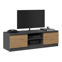 TV-Schrank 120x40xH36 anthrazit/artisan