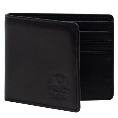 2. Herschel Hank RFID-Geldbörse aus Leder, 11151-00001, Schwarz, Einheitsgröße
