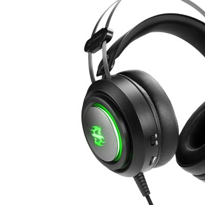 4. Sharkoon Skiller SGH30 Kabelgebundenes Gaming-Headset mit Kopfbügel, Schwarz