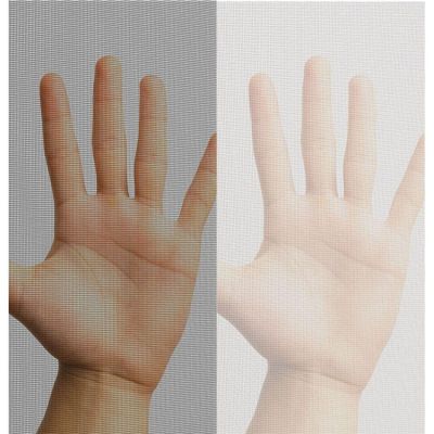 15. Moskitonetzfenster 100x100 cm, weißes Polyester + Klettband