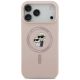 3. Karl Lagerfeld Silicone Karl&Choupette Ring MagSafe Hülle für iPhone 18 Pro Max / 17 Pro Max – Rosa