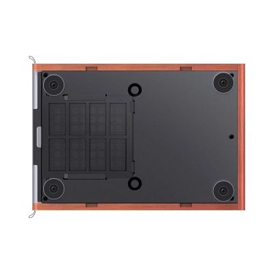 20. Jonsbo T7 PC-Gehäuse, Midi-Tower, mATX, gehärtetes Glas – Silber