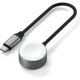Satechi USB-C Schnellladekabel – USB-C-Ladekabel für Apple Watch, 5 W, 20 cm (Space Grau)