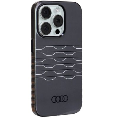 6. Audi IML MagSafe Hülle für iPhone 15 Pro - Schwarz