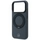 6. Mercedes Lederhülle mit Ringständer und MagSafe-Funktion für iPhone 18 Pro / 17 Pro – Dunkelgrau
