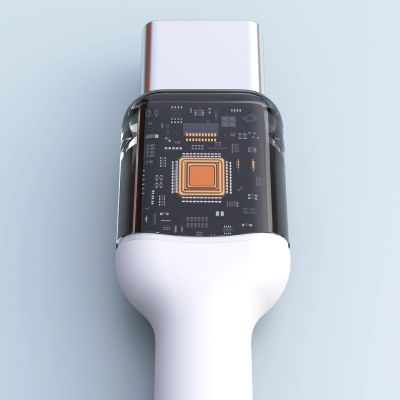 3. Dudao L9C Max 240W PD USB-C - USB-C Kabel 1,2m - Weiß