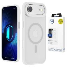 3mk Smoke MagCase für iPhone Air - Weiß-Transparent