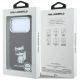 9. Karl Lagerfeld Smooth Choupette Sketch MagSafe Hülle für iPhone 17 Pro / 18 Pro - bordeauxrot