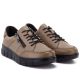4. Damen-Plateauschuhe aus beigefarbenem Leder, Modell Vinceza 133130