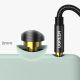 10. Ugreen AUX-Audiokabel gerade Miniklinke 3,5 mm 1m blau (AV112)