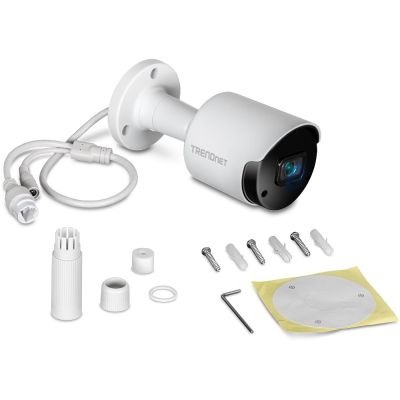 10. TRENDnet IPCam Bullet 5MP PoE Ein-/Ausgang H.265 IR WDR