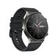 2. Silikonarmband für Huawei Watch GT 2 / 3 / 4 / 2 Pro / 3 Pro / 4 Pro / GT 2e - Schwarz