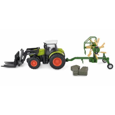 5. Amewi RC-Traktor mit XL-Zubehörpaket LiIon 500mAh grün/6+