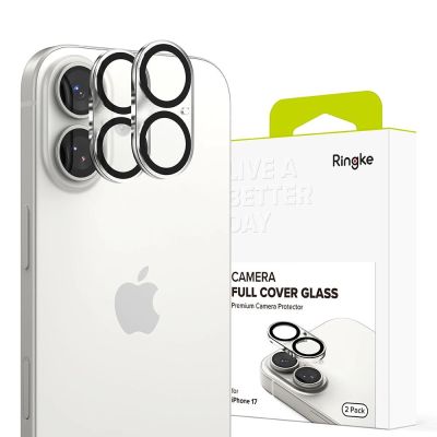 Ringke Camera Full Cover 2er-Pack für iPhone 17 - Schwarz