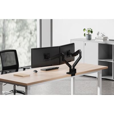 19. Neomounts DS70-250BL2 Monitorhalterung/Ständer 81,3 cm (32") Schreibtisch Schwarz