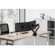 19. Neomounts DS70-250BL2 Monitorhalterung/Ständer 81,3 cm (32") Schreibtisch Schwarz