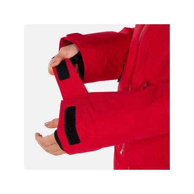 6. ROSSIGNOL W ROCHRUN ISOLIERTE JKT Damen-Skijacke rot