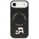 3. Karl Lagerfeld Karl & Choupette Pins MagSafe Hülle für iPhone Air - Schwarz