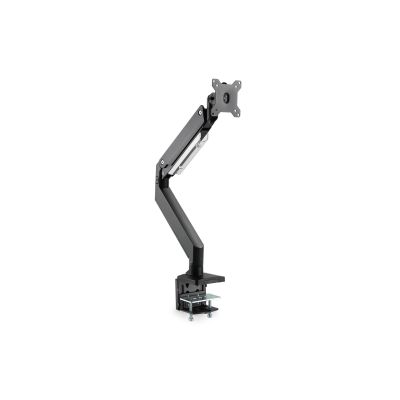 25. Einzelner Tischarm mit Klemme für 1xLCD mit Gasfeder, max. 35 Zoll und 15 kg