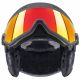 3. Unisex-Skihelm Uvex Wanted Visor mit aktivem Belüftungssystem, schwarz (56/6/262/10)