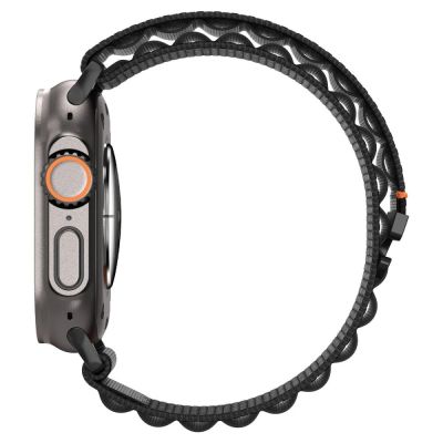 6. Armband Spigen WBF1 Armband für Apple Watch 44 / 45 / 46 / 49 mm - Schwarz