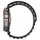 6. Armband Spigen WBF1 Armband für Apple Watch 44 / 45 / 46 / 49 mm - Schwarz