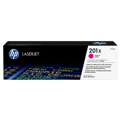 2. HP Toner Rot HP 201X, HP201X=CF403X, 2300 Seiten