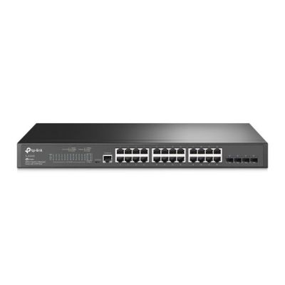 2. TP-Link JetStream TL-SG3428 Managed Network Switch L2/L3 Gigabit Ethernet (10/100/1000) 1HE Schwarz
