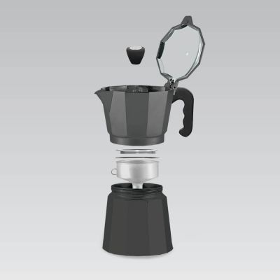 8. 3-Tassen-Kaffeemaschine MR-1666-3-BLACK MAESTRO