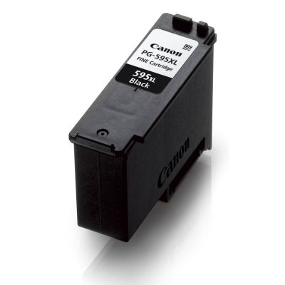 2. Canon PG-595XL Tintenpatrone, 1 Stück, Original, hohe (XL) Reichweite, Schwarz